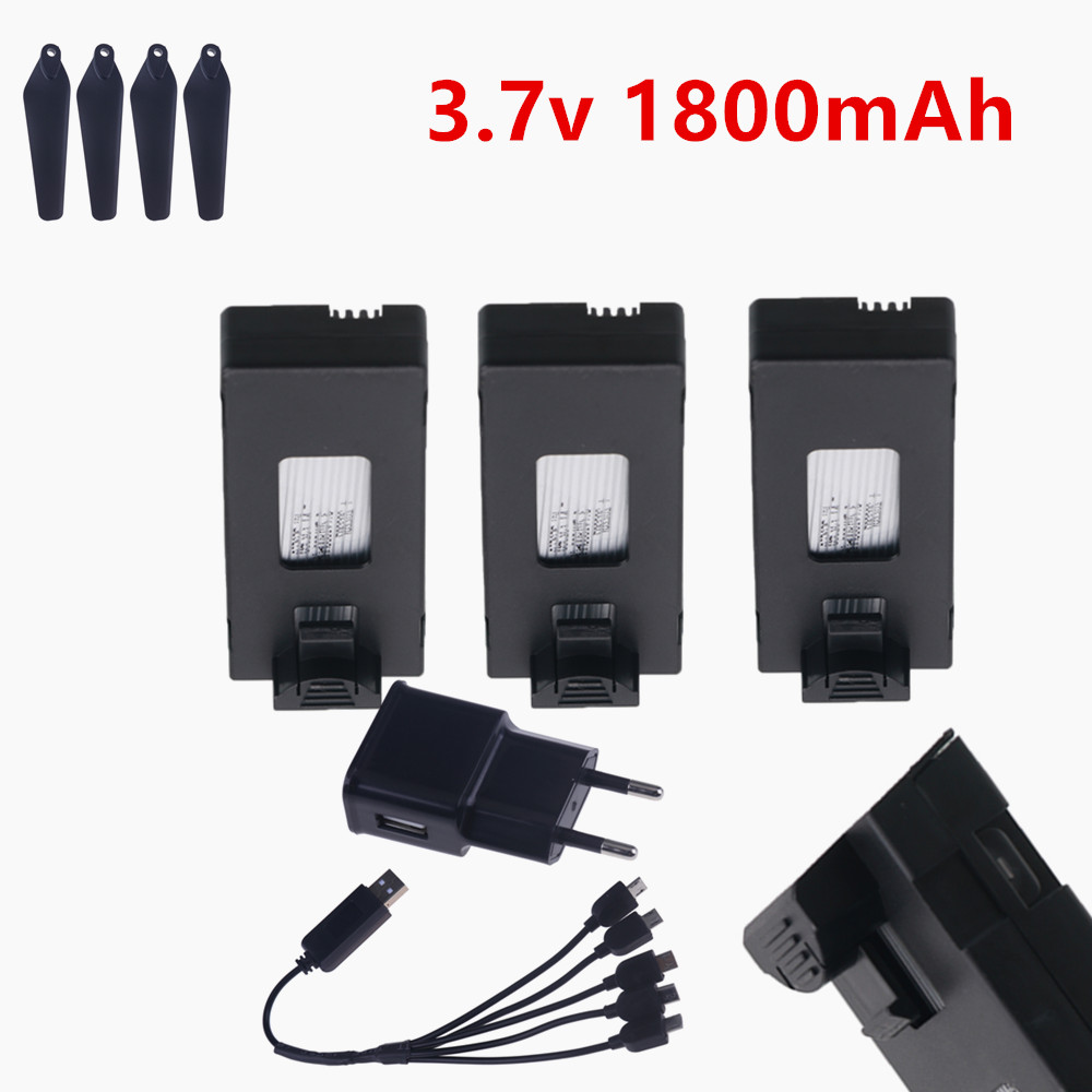 Eachine Drone E58 - Bateria recarregável de 3.7V Lipo 1800mAh