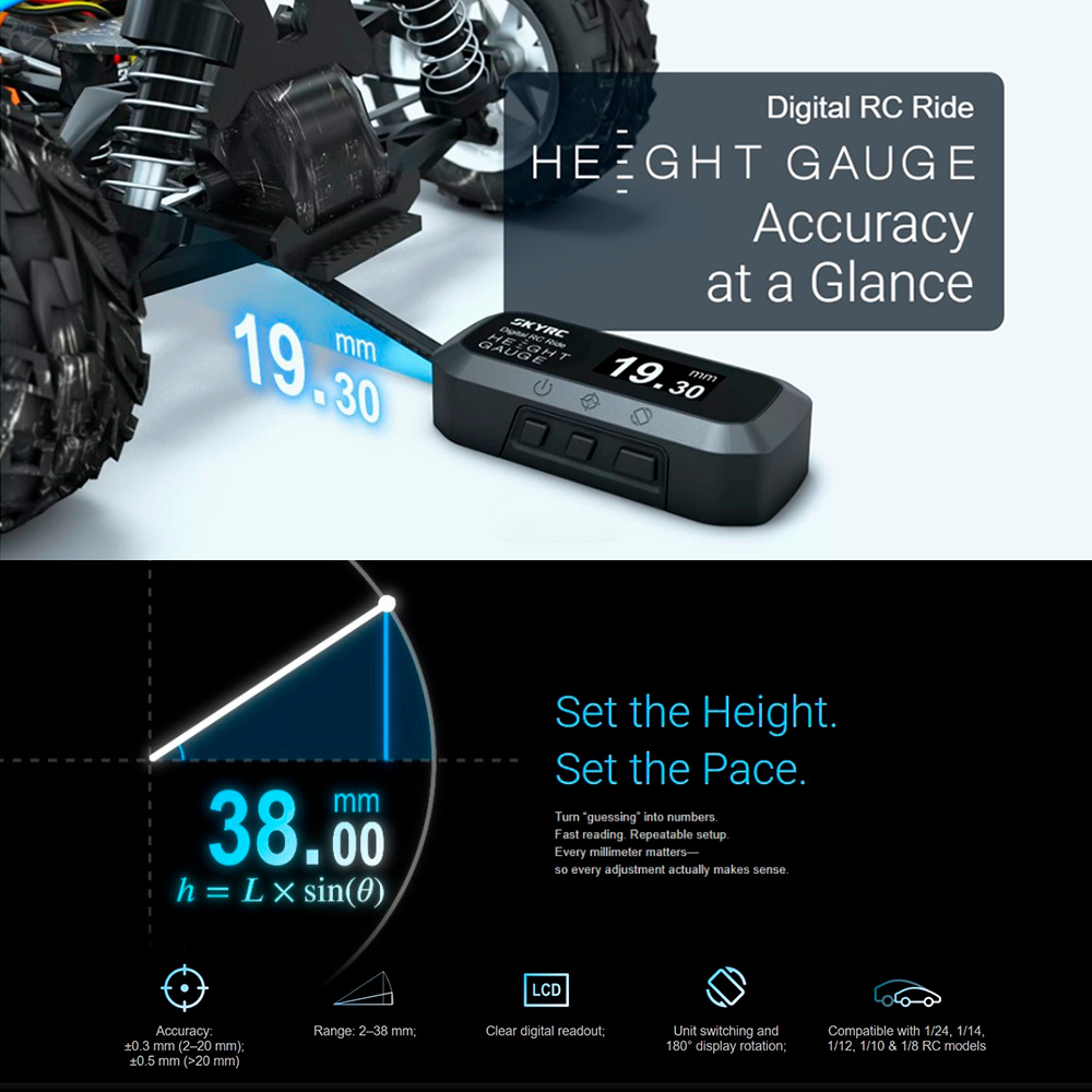 Medidor de Altura Digital SkyR - Fpv Drone Tool Kit avaliação e preço