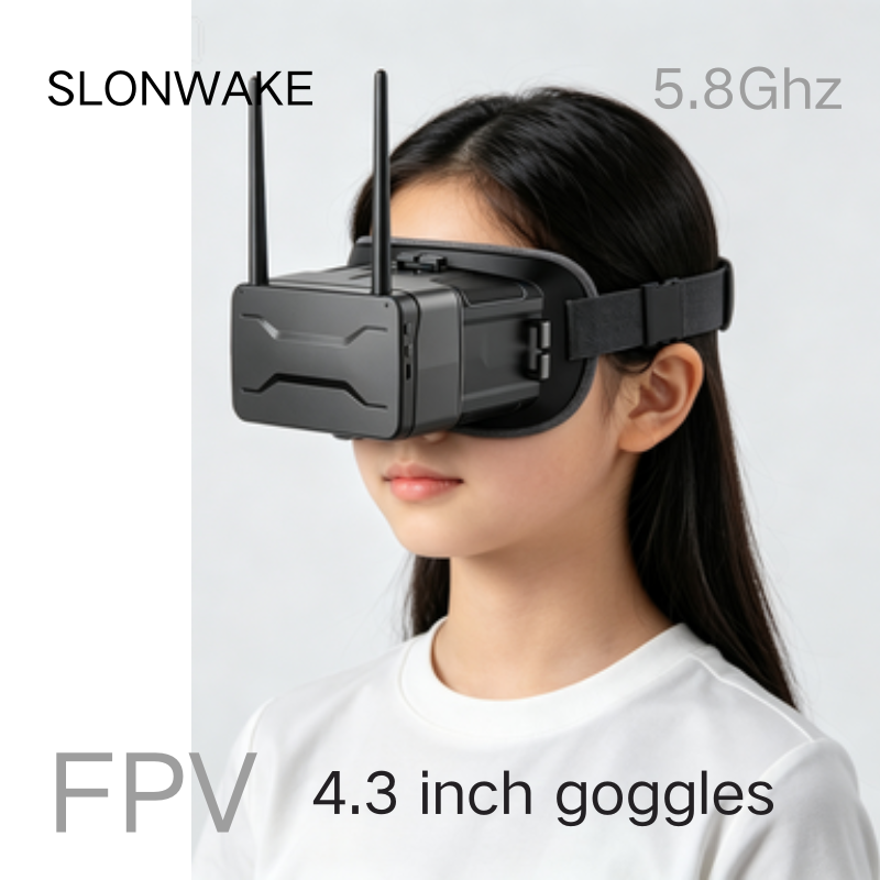 Óculos FPV 5.8G 4.3 Polegadas  - Fpv Drone Goggles avaliação e preço