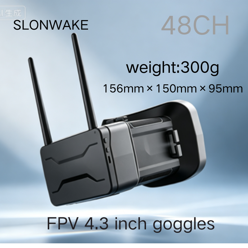 Óculos FPV 5.8G 4.3 Polegadas  - Fpv Drone Goggles avaliação e preço